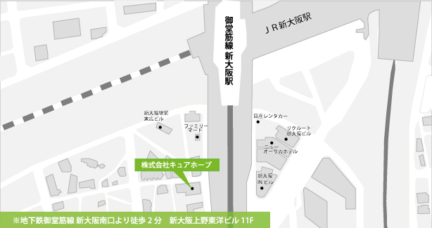 キュアホープ地図